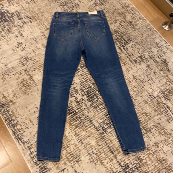 High Rise Slim Straight Jeans - Picture 3 of 5